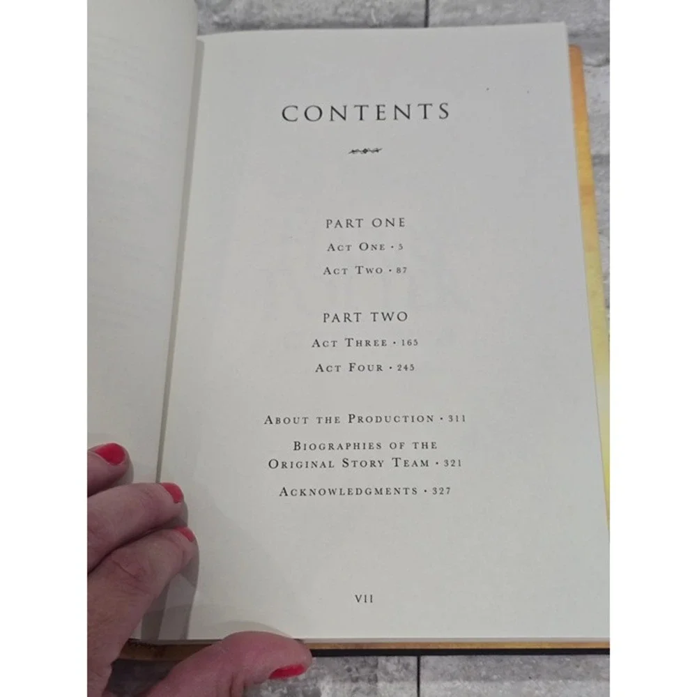 Harry Potter and the Cursed Child -‎ Parts One & Two: The Official Script Book